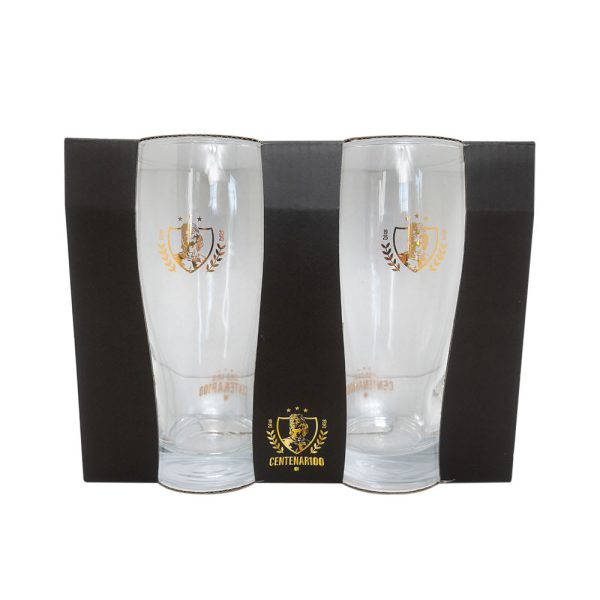 Set 2 vasos Shopero Centenario Colo colo