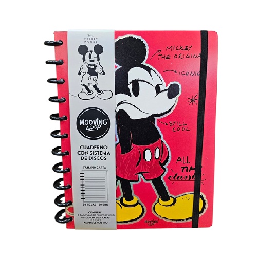 Cuaderno Disco Mickey