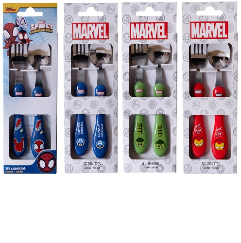 Set Cubiertos Marvel