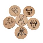 Set 6 posavasos madera Navidad Disney - Imagen 4