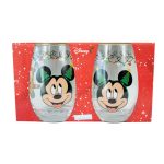 Set 2 vasos Redondo 550 ml Navidad  Disney