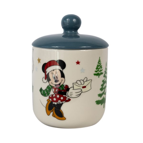 Frasco Galletas Ceramica 450 ml Navidad Disney