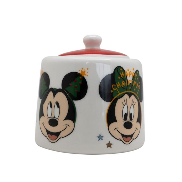 Azucarero Ceramica 320 ml Navidad Disney