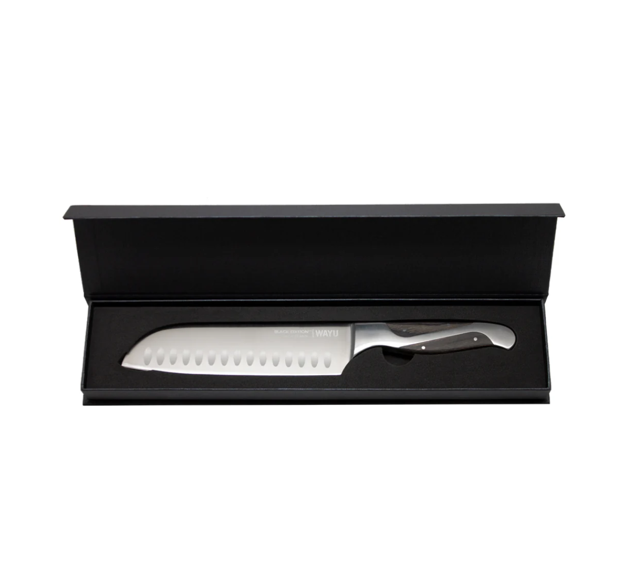 CUCHILLO SANTOKU BLACK EDITION WAYU