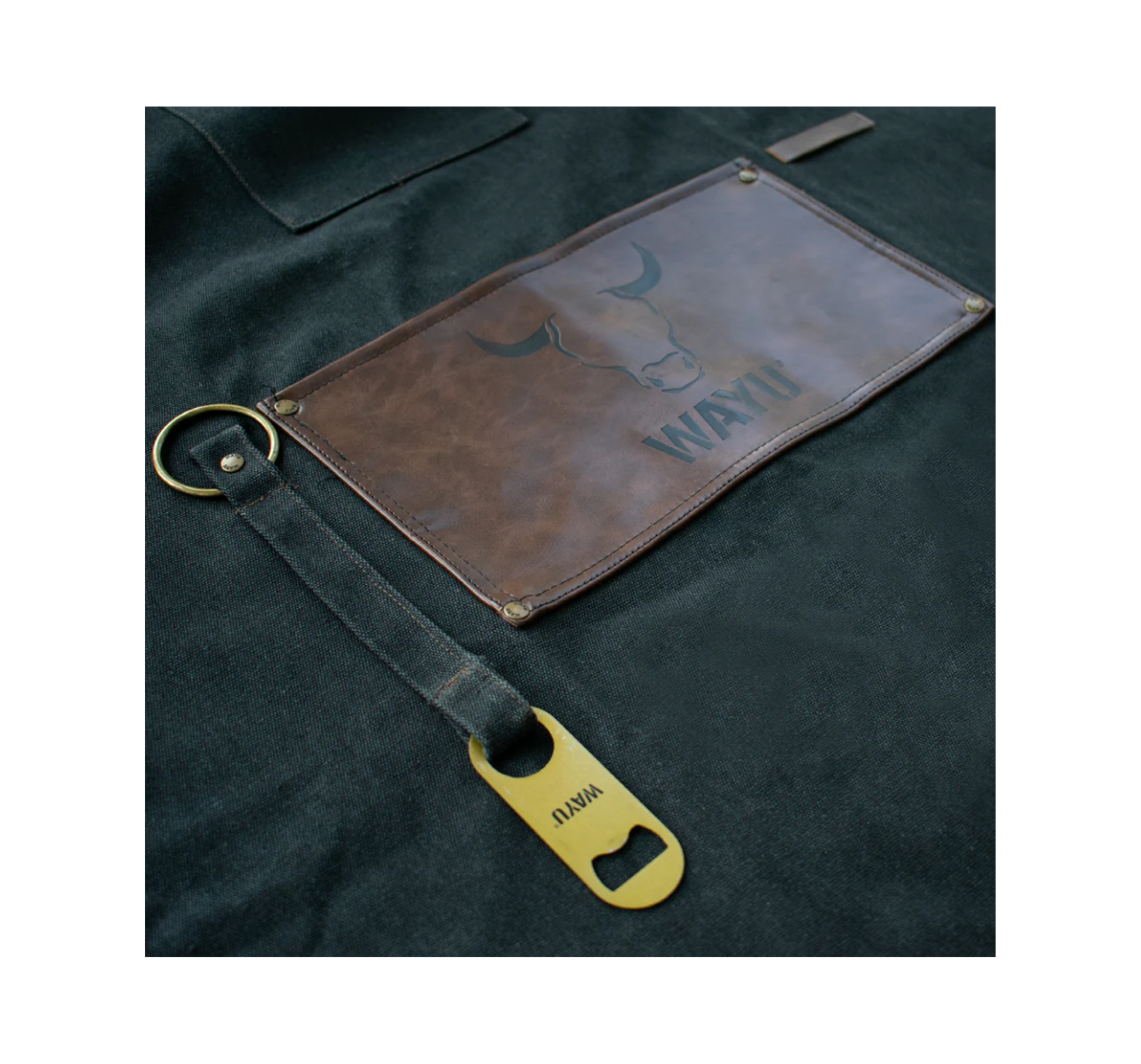 DELANTAL PREMIUM AJUSTABLE WAYU - Imagen 4