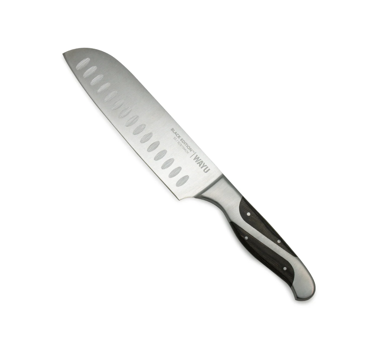 CUCHILLO SANTOKU BLACK EDITION WAYU - Imagen 2