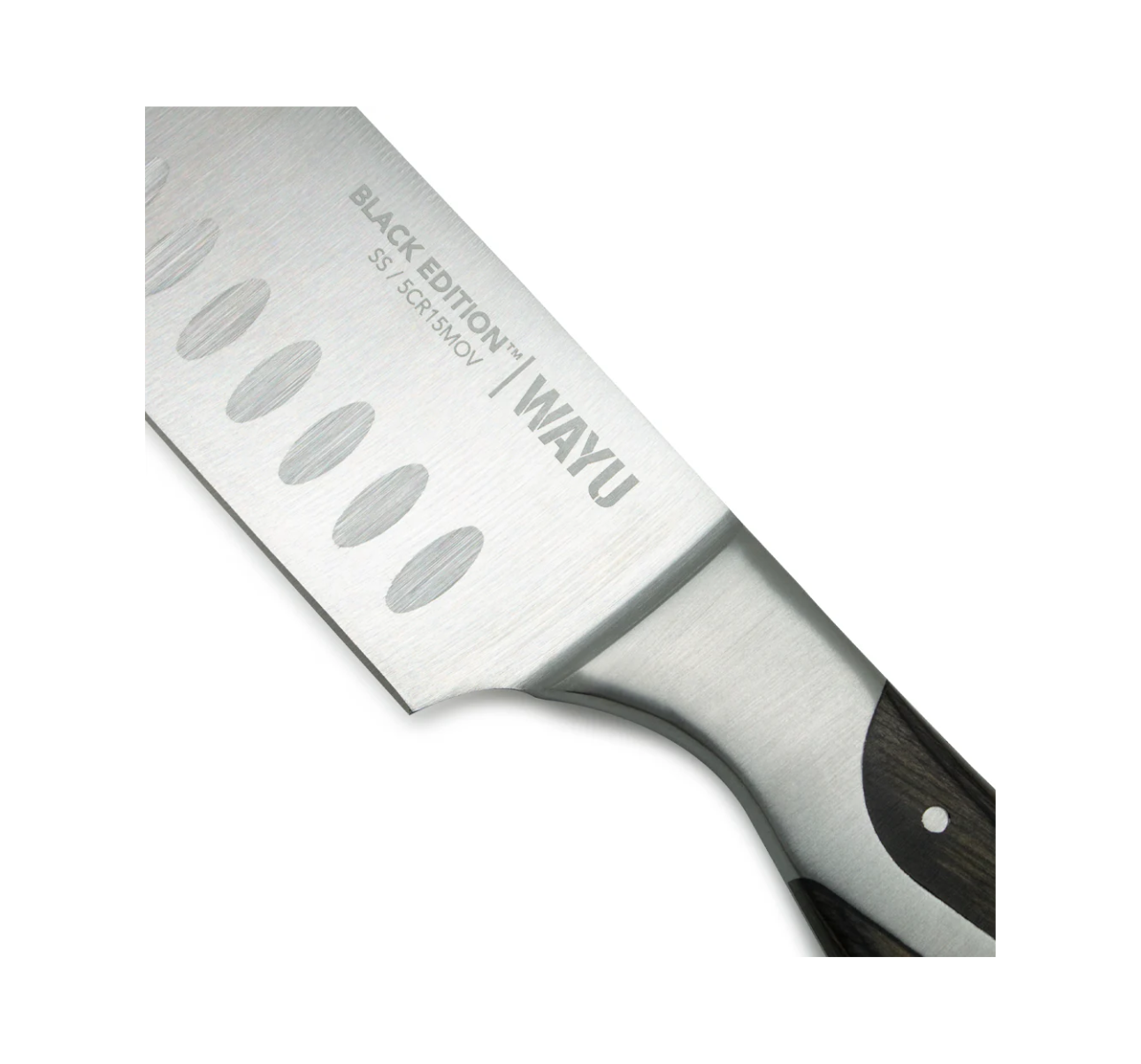 CUCHILLO SANTOKU BLACK EDITION WAYU - Imagen 3