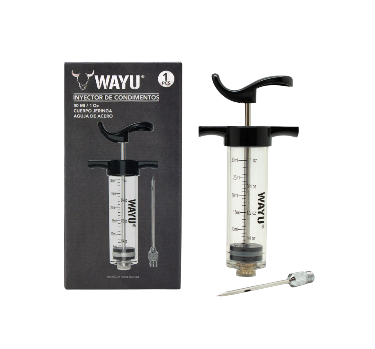 JERINGA MEAT INJECTOR WAYU - Imagen 2