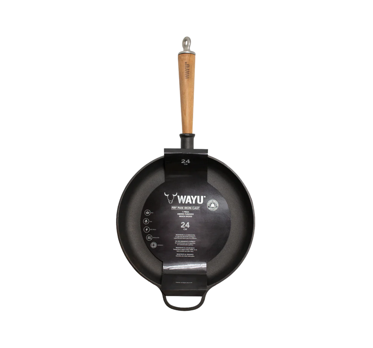 SARTÉN IRON CAST WAYU 24 CM - Imagen 5