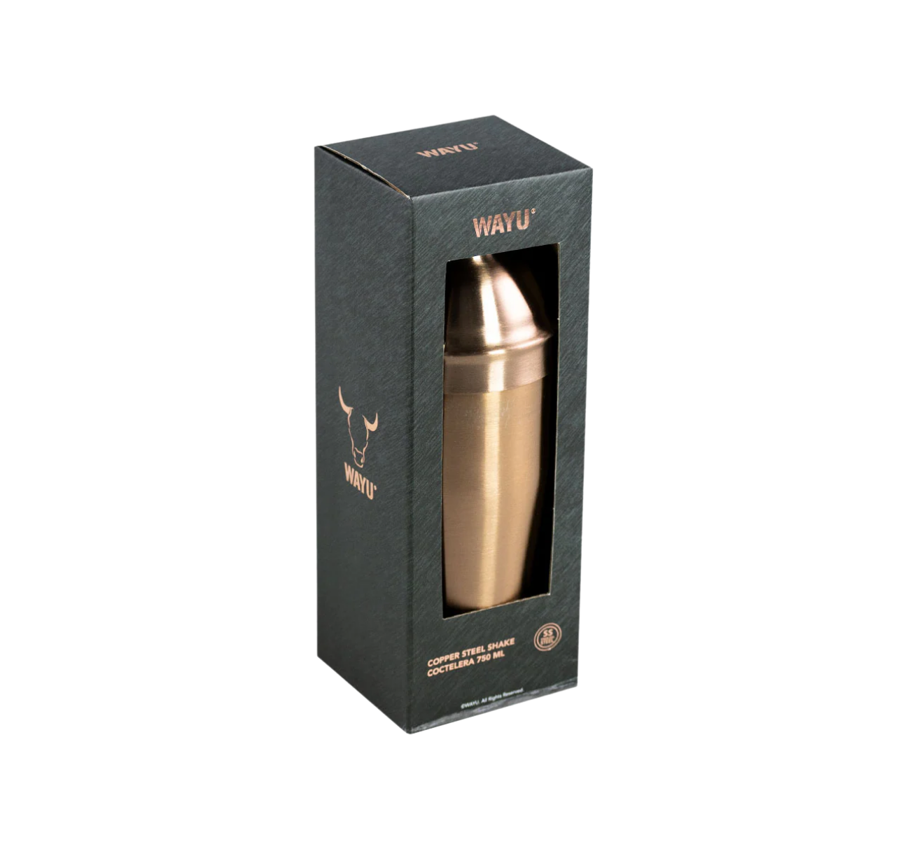 COCTELERA 750 ML COPPER LINE WAYU - Imagen 3