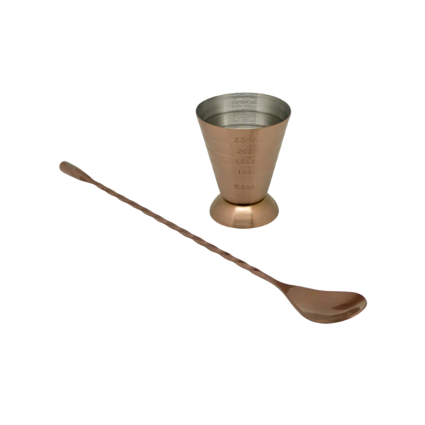 SET MEDIDOR + CUCHARA COPPER LINE WAYU