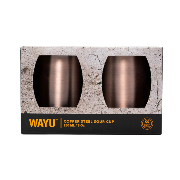 SET 2 VASOS 500ML COPPER LINE WAYU