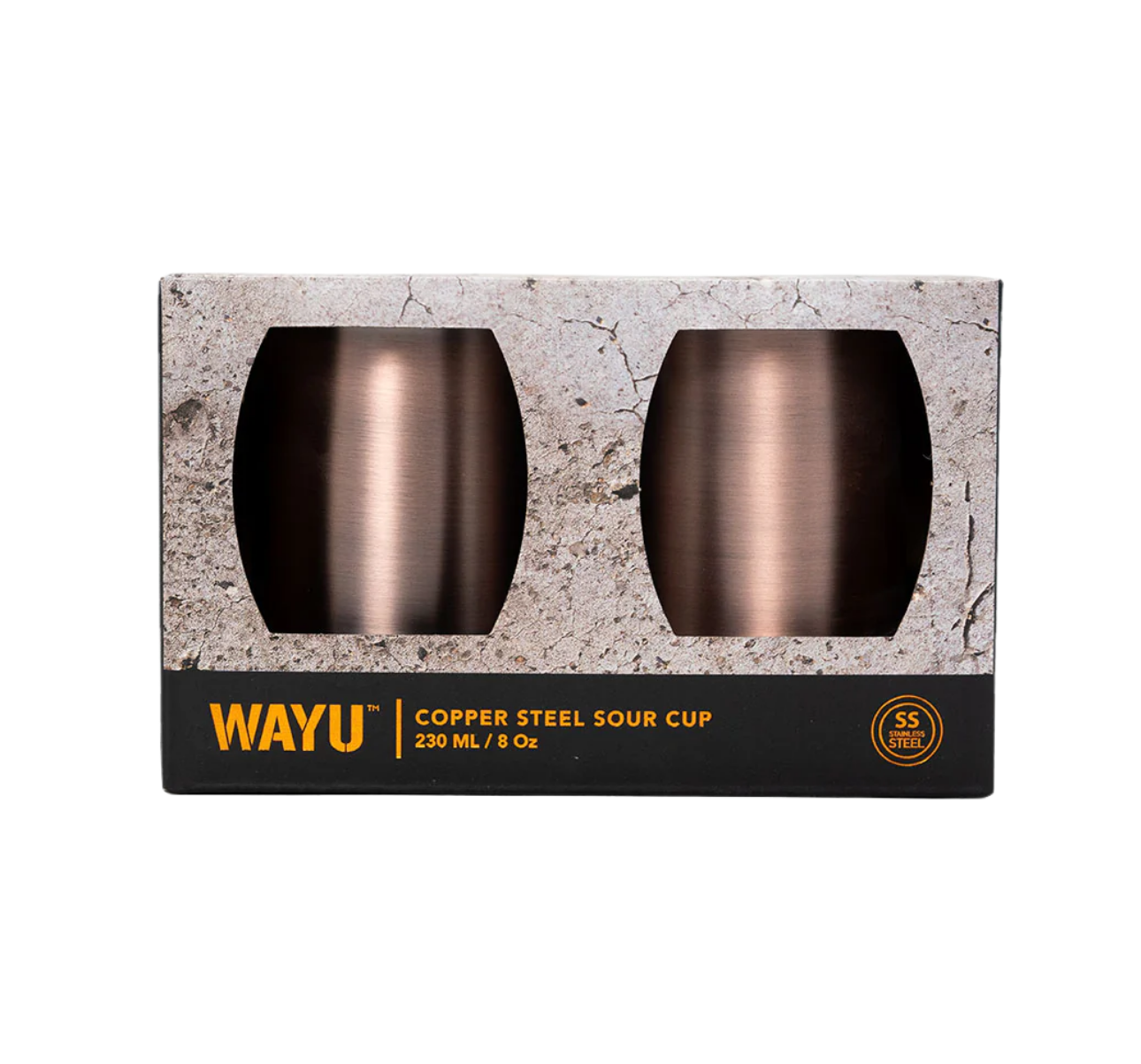 SET 2 VASOS 500ML COPPER LINE WAYU