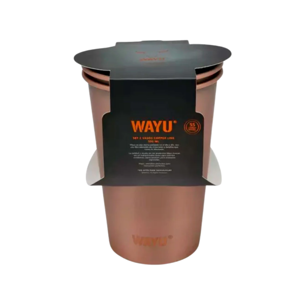 VASO 700ML COPPER LINE WAYU