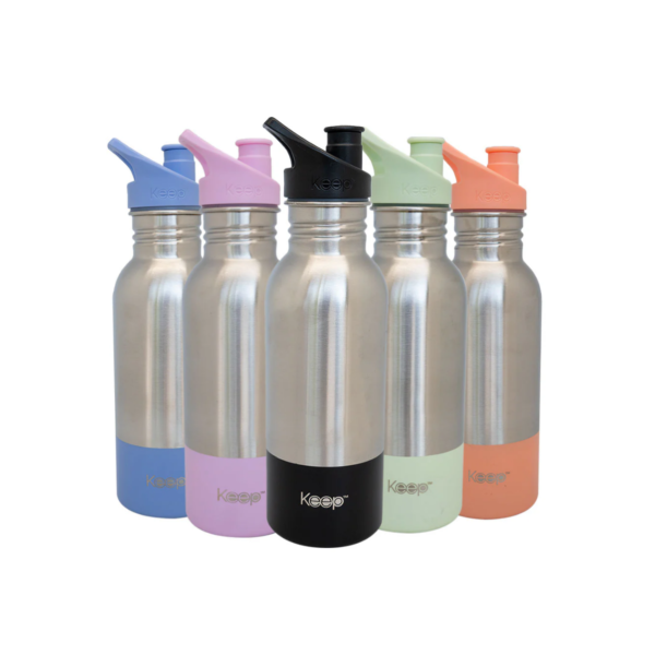 Botella Metalica Keep 600 ml