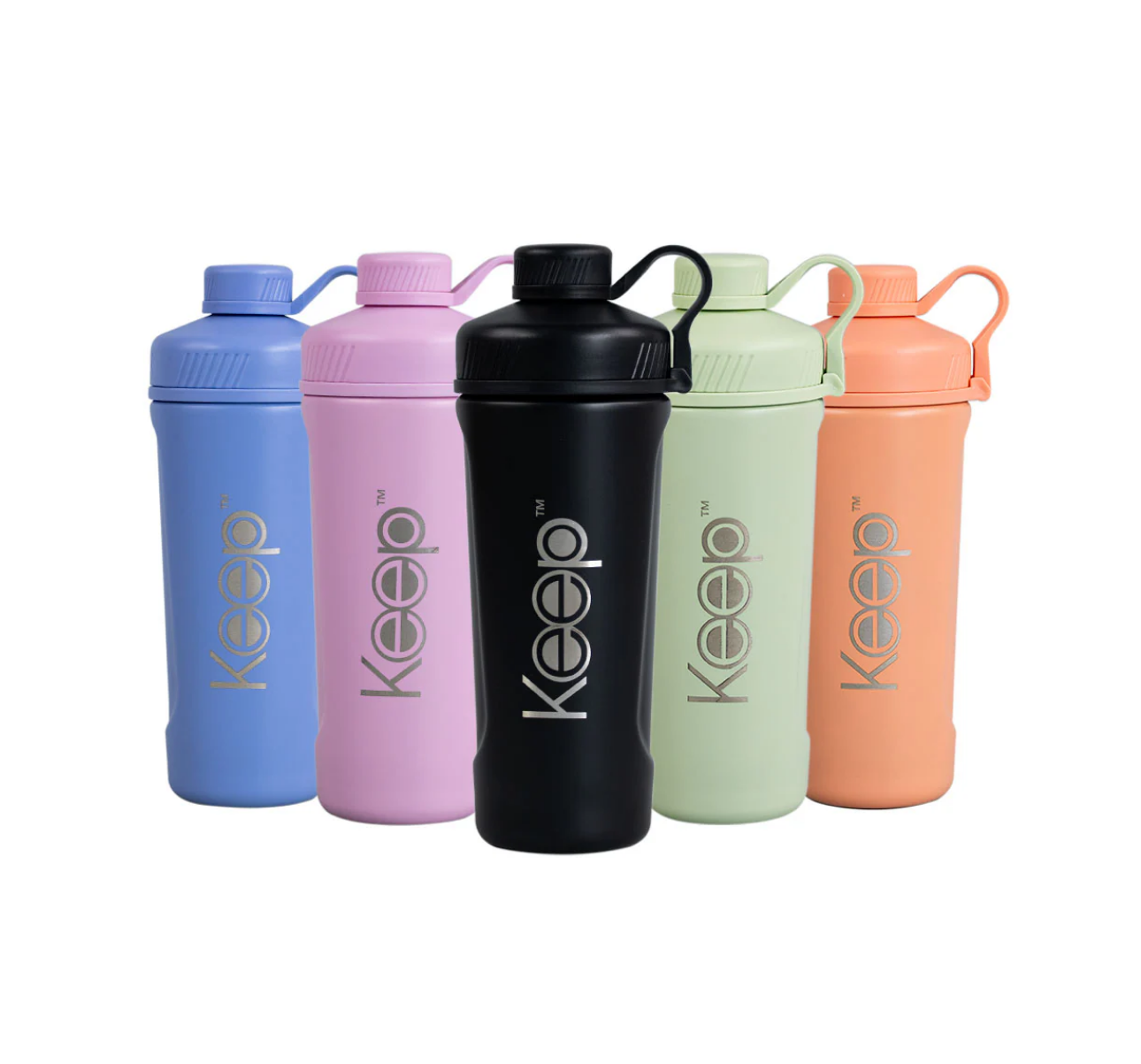 Botella Shaker Metalica Keep