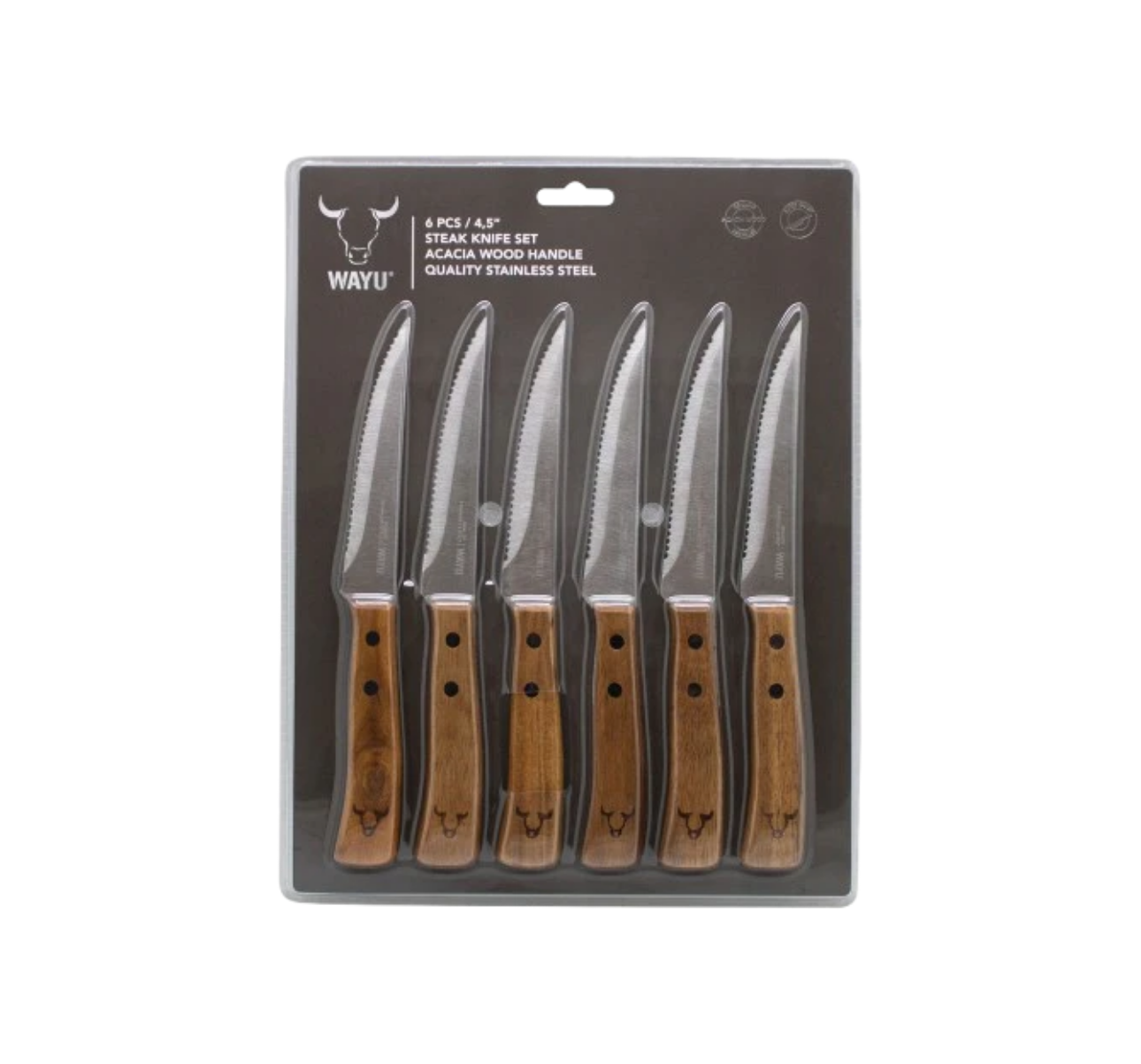 SET CUCHILLOS PRM 6 PCS WAYU