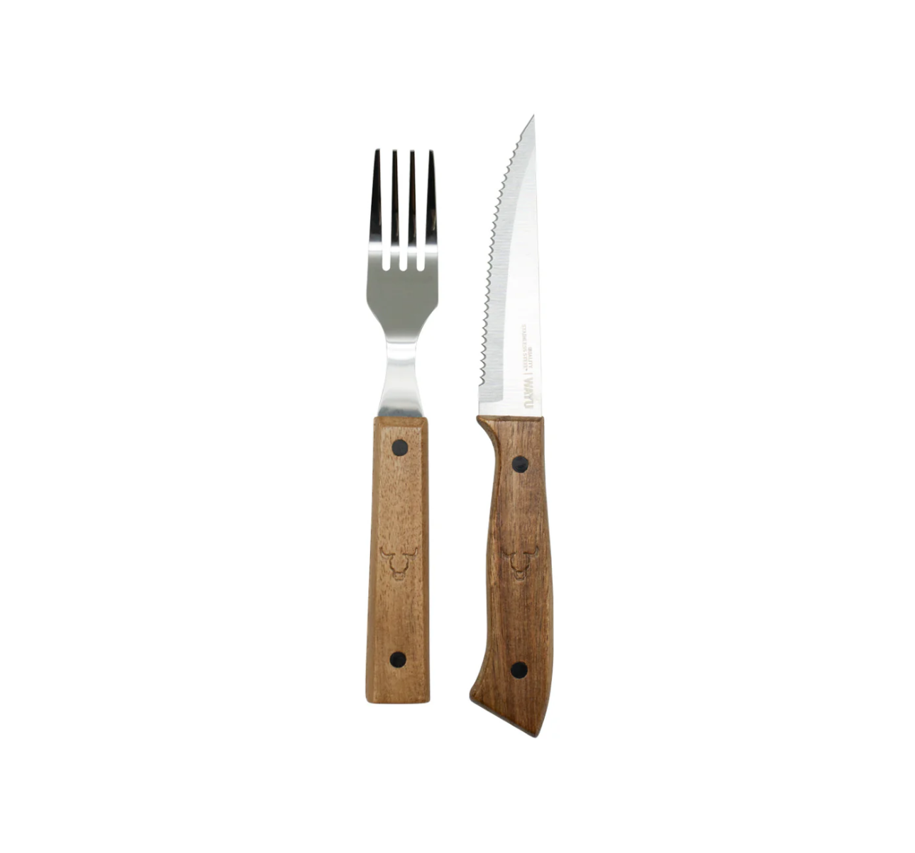 SET CUCHILLOS Y TENEDORES PRM 8 PCS WAYU - Imagen 3