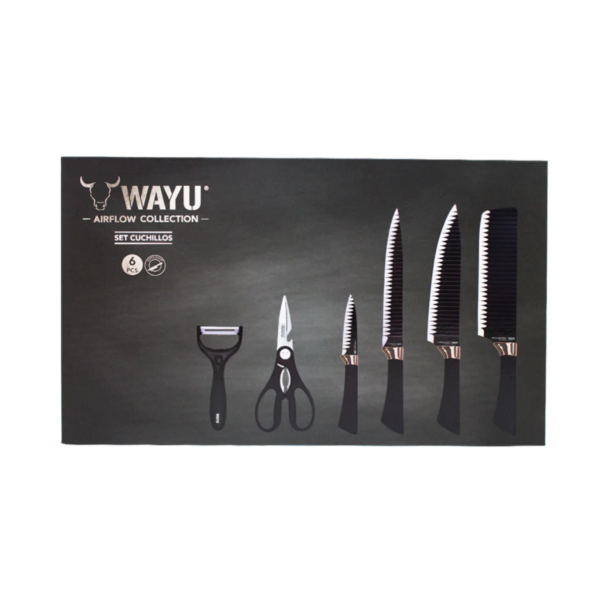 Set Cuchillos Rolling Wayu