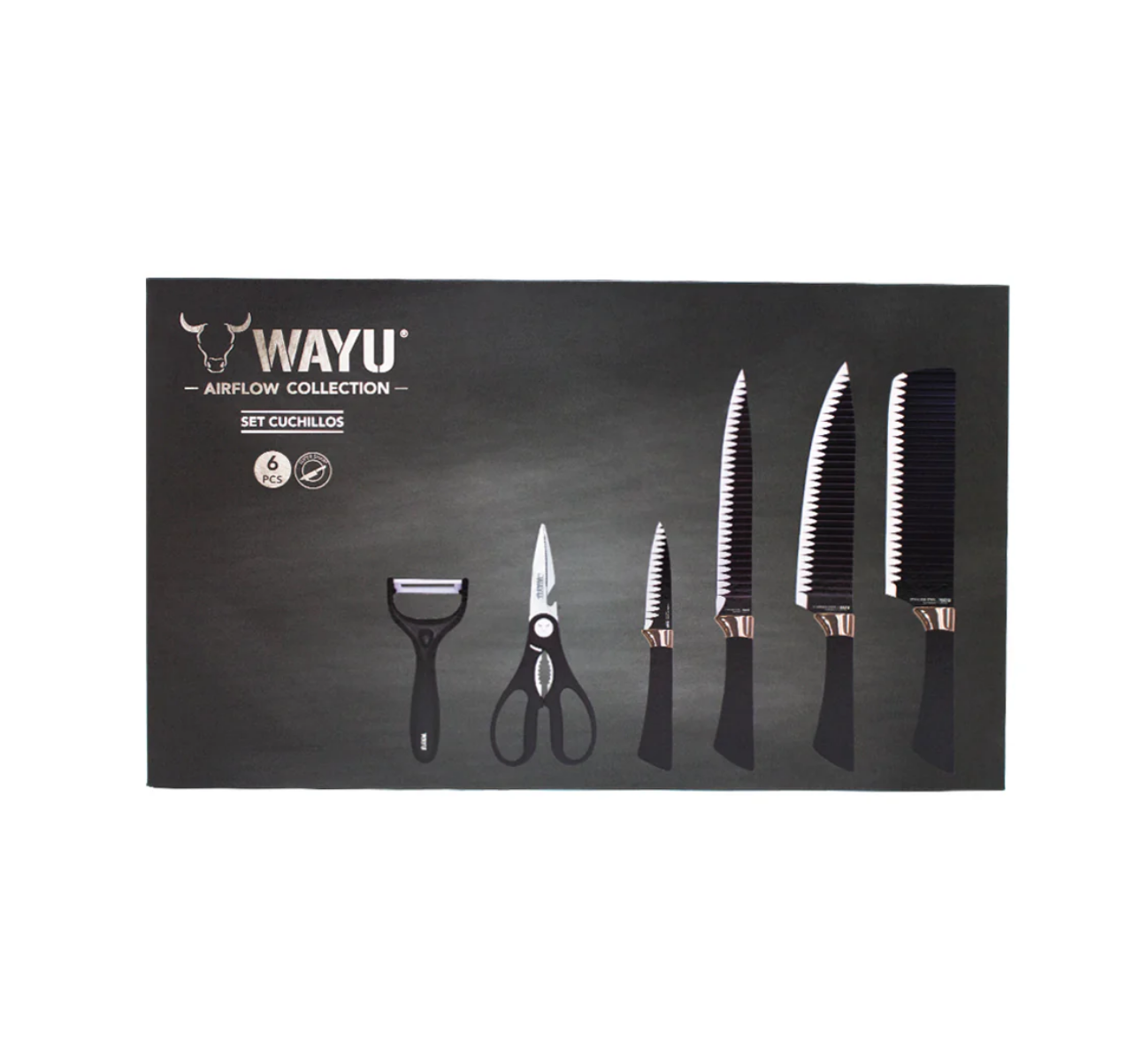 Set Cuchillos Rolling Wayu