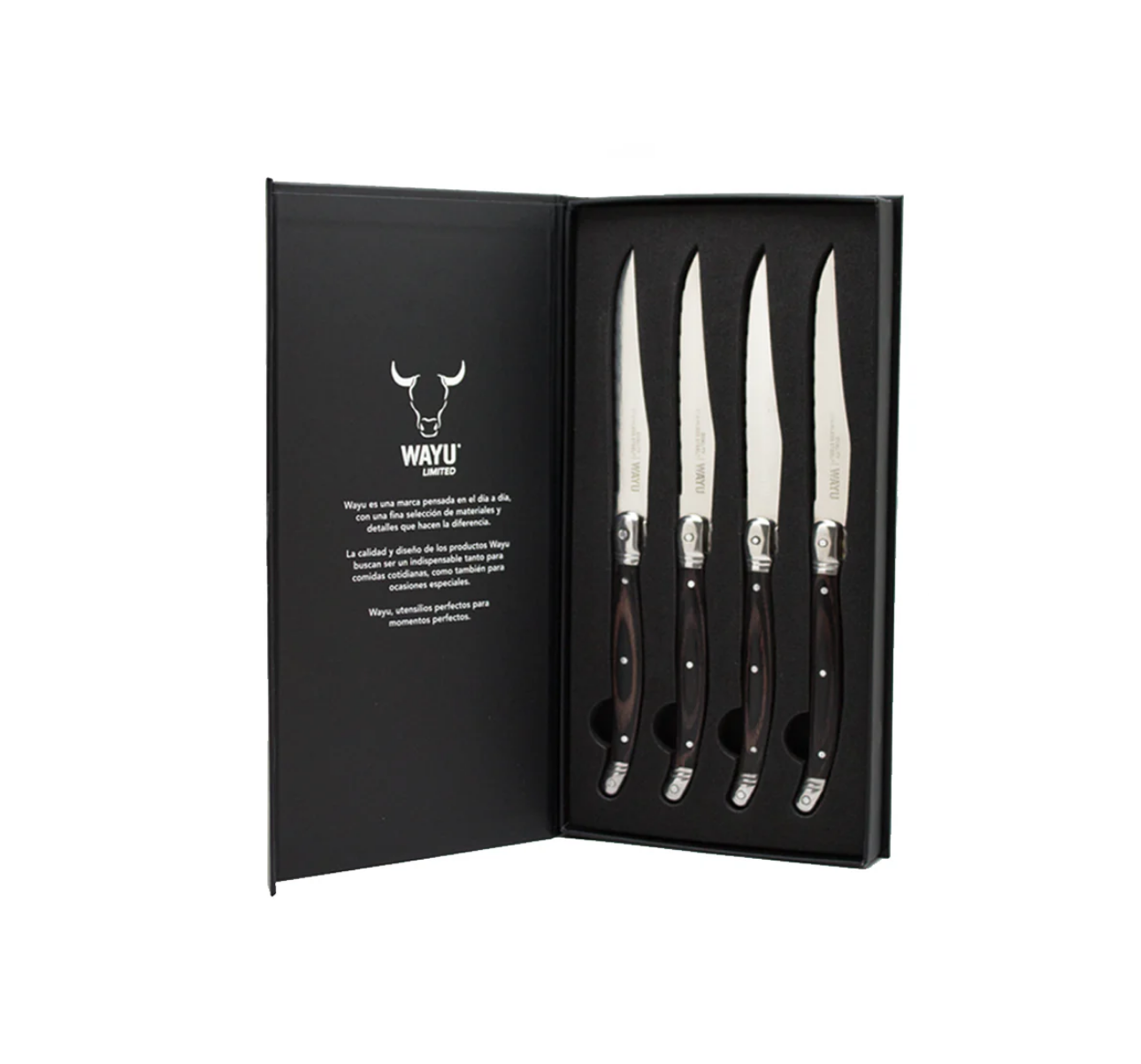 SET 4 CUCHILLOS BLACK MESA WAYU LIMITED