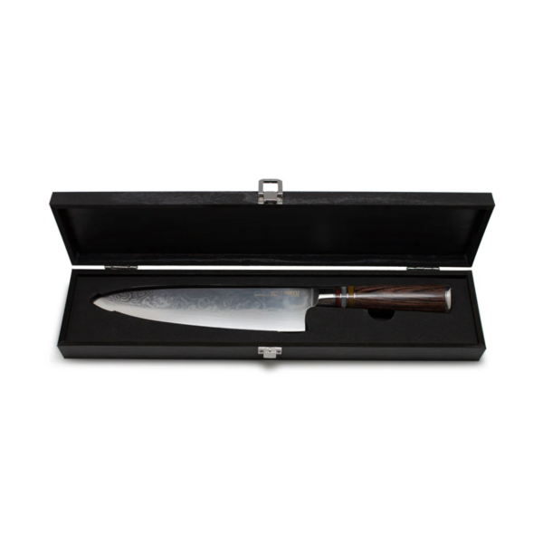 CUCHILLO DAMASCUS BROWN PAKKA WAYU LIMITED