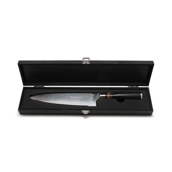 CUCHILLO DAMASCUS BLACK PAKKA WAYU LIMITED