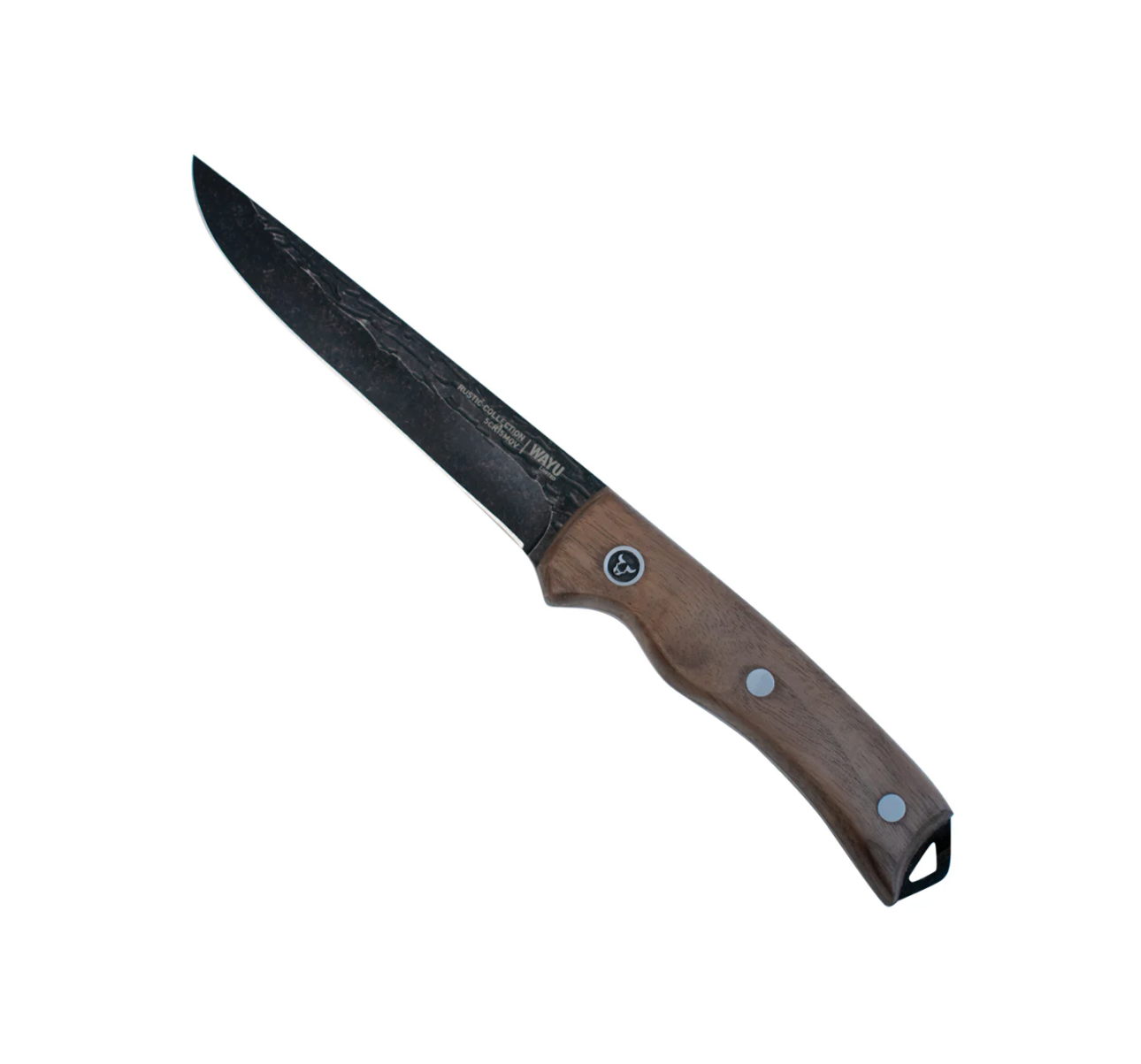 CUCHILLO UTILIY CON FUNDA RUSTIC COLECCTION WAYU