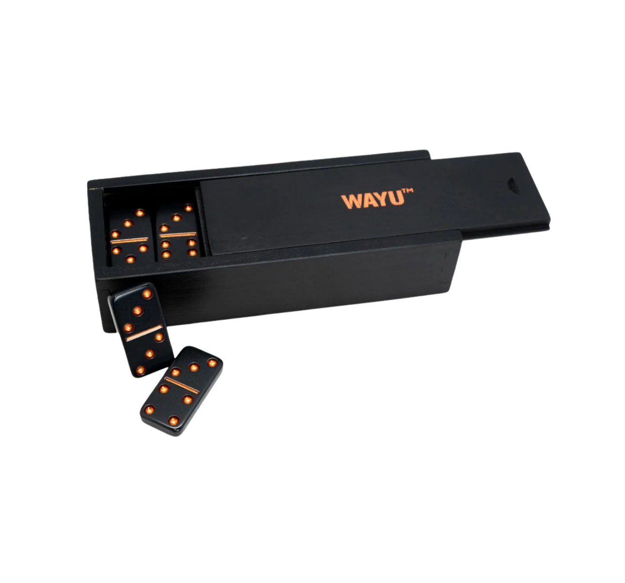 JUEGO DE DOMINO CAJA MADERA WAYU - Imagen 2