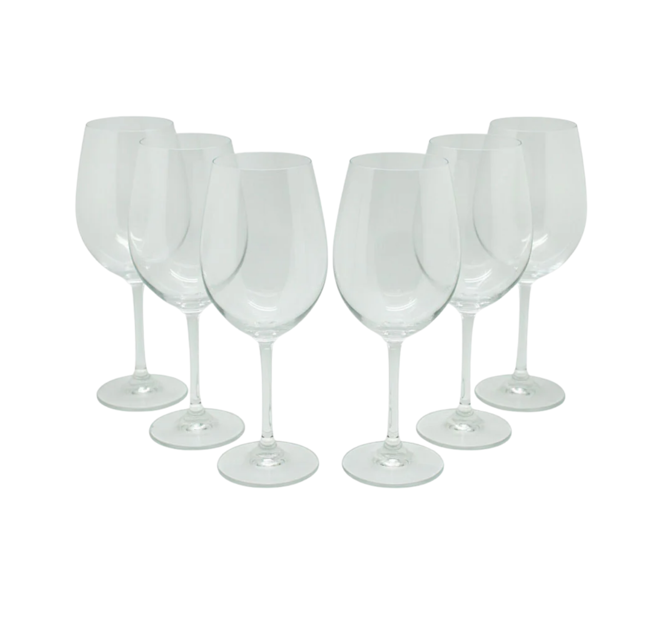 SET 6 COPAS CRISTAL VINO WAYU