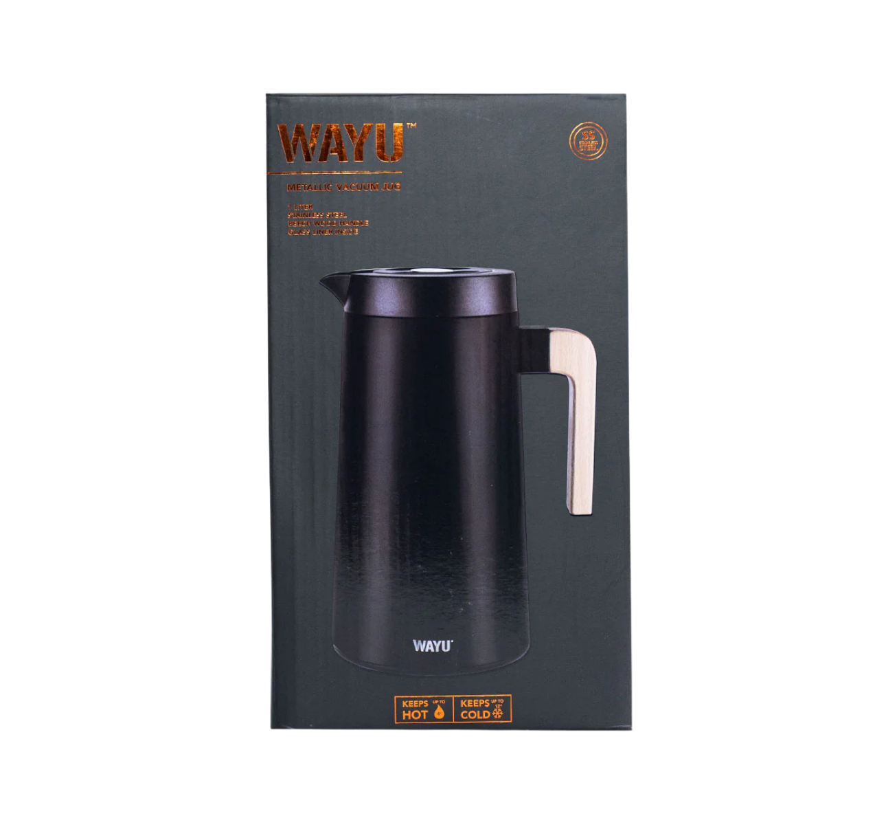 JARRA METALICA 1.0L WAYU - Imagen 2