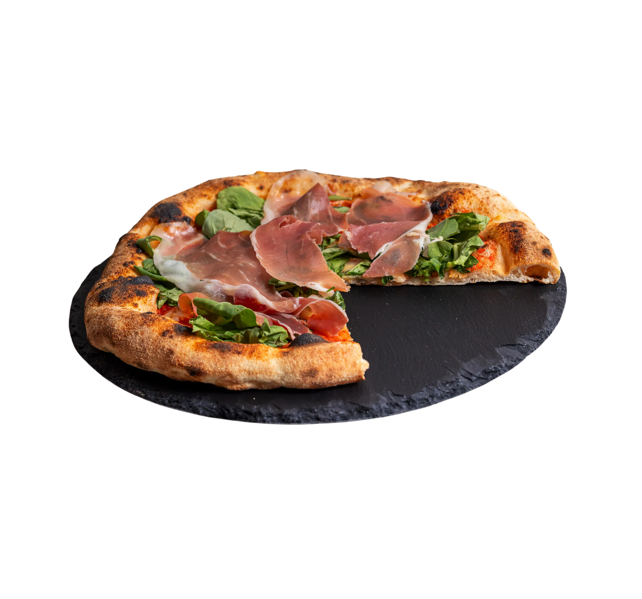 PLATO REDONDO PIEDRA PIZARRA 25CM WAYU - Imagen 2