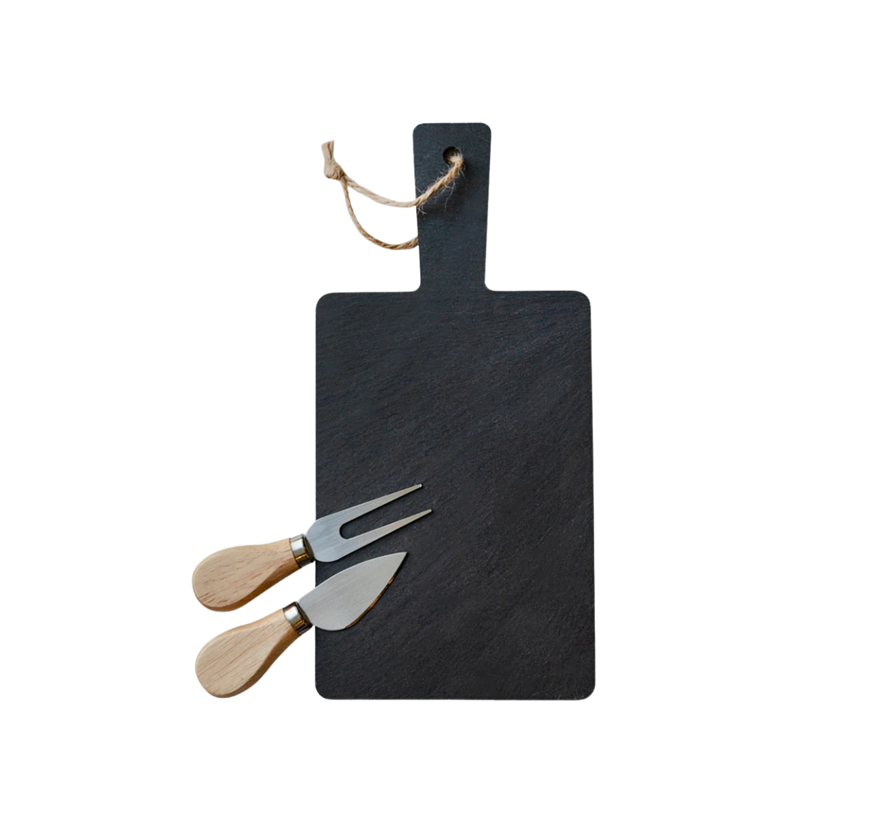 SET APERITIVO TABLA PIEDRA PIZARRA WAYU