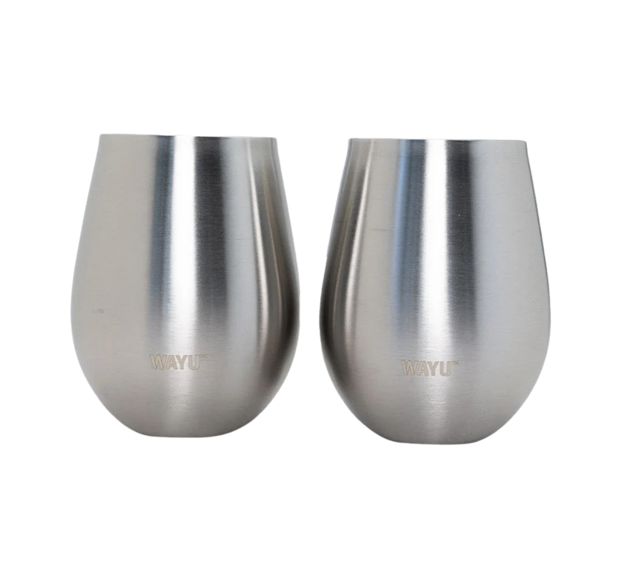 SET 2 VASOS COCTEL METALICOS WAYU