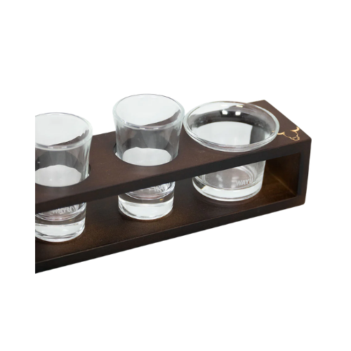 SET VASOS SHOT CON BANDEJA WAYU - Imagen 2