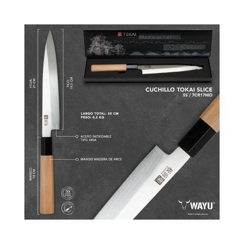CUCHILLO TOKAI SLICE - Imagen 3