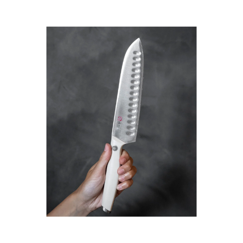 CUCHILLO SANTOKU BLANCO TOKAI - Imagen 4