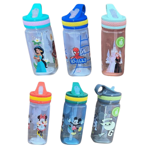 Botella cuadrada 500 ml.  Licencia