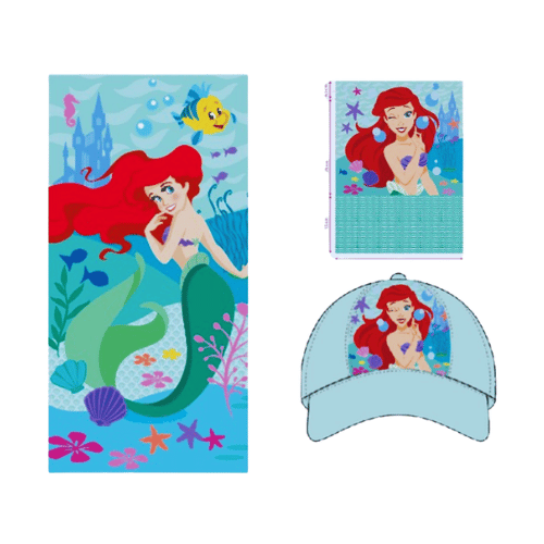 Set toalla playa 70 x 140 cm mas jockey