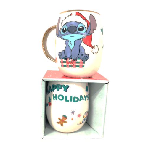 Tazón Egg Stitch Navidad