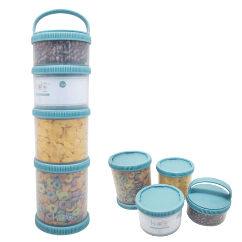 Set 4 Herméticos snack Kido Toddler